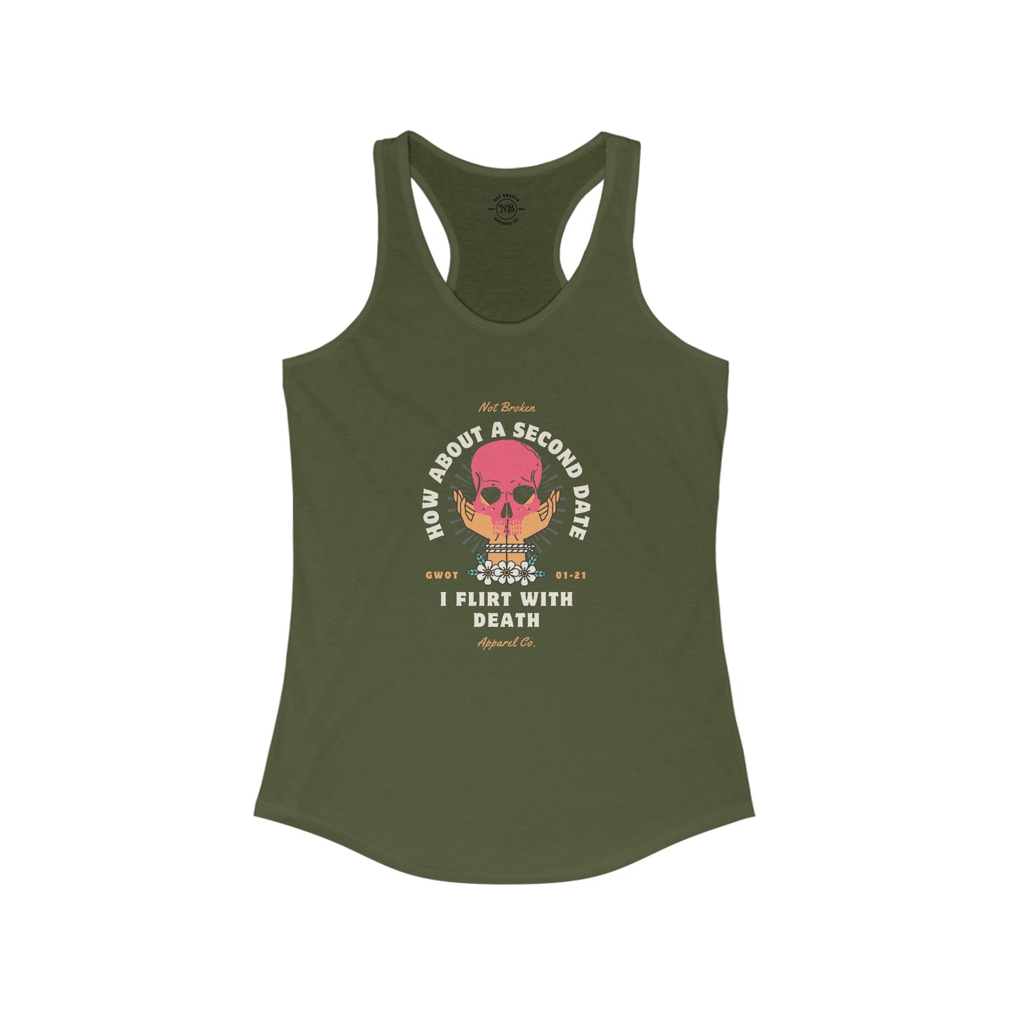 Second Date Racerback Tank