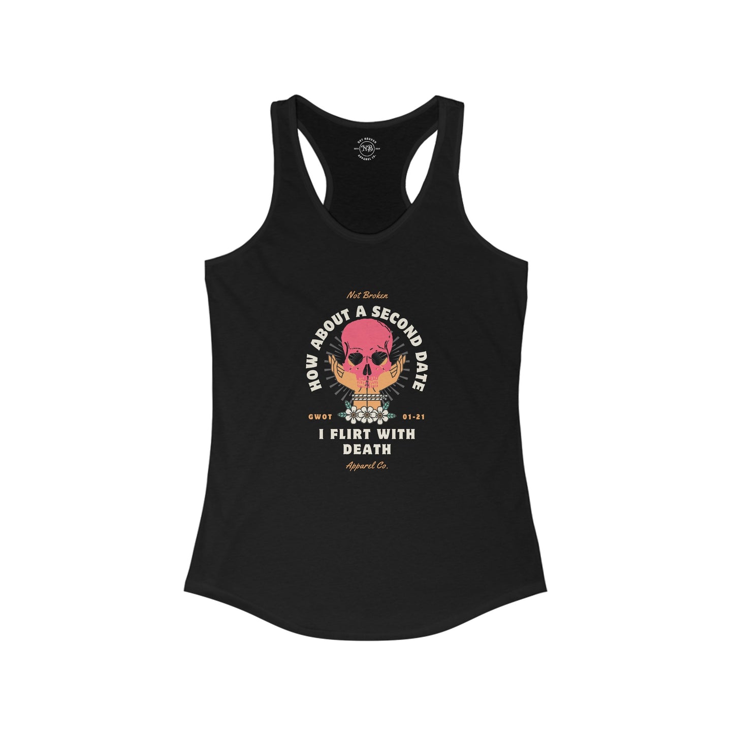 Second Date Racerback Tank