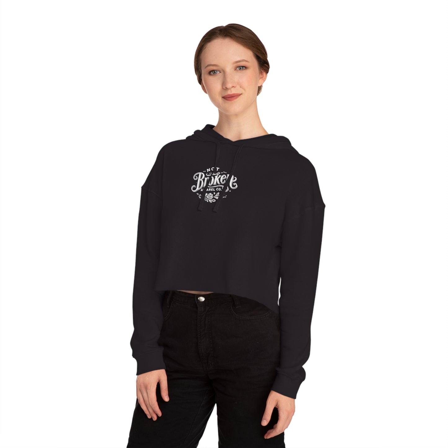 Women’s Not Broken Cropped Hoodie