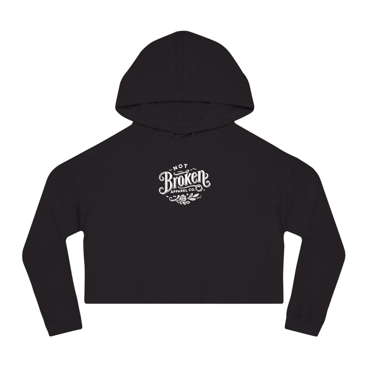 Women’s Not Broken Cropped Hoodie
