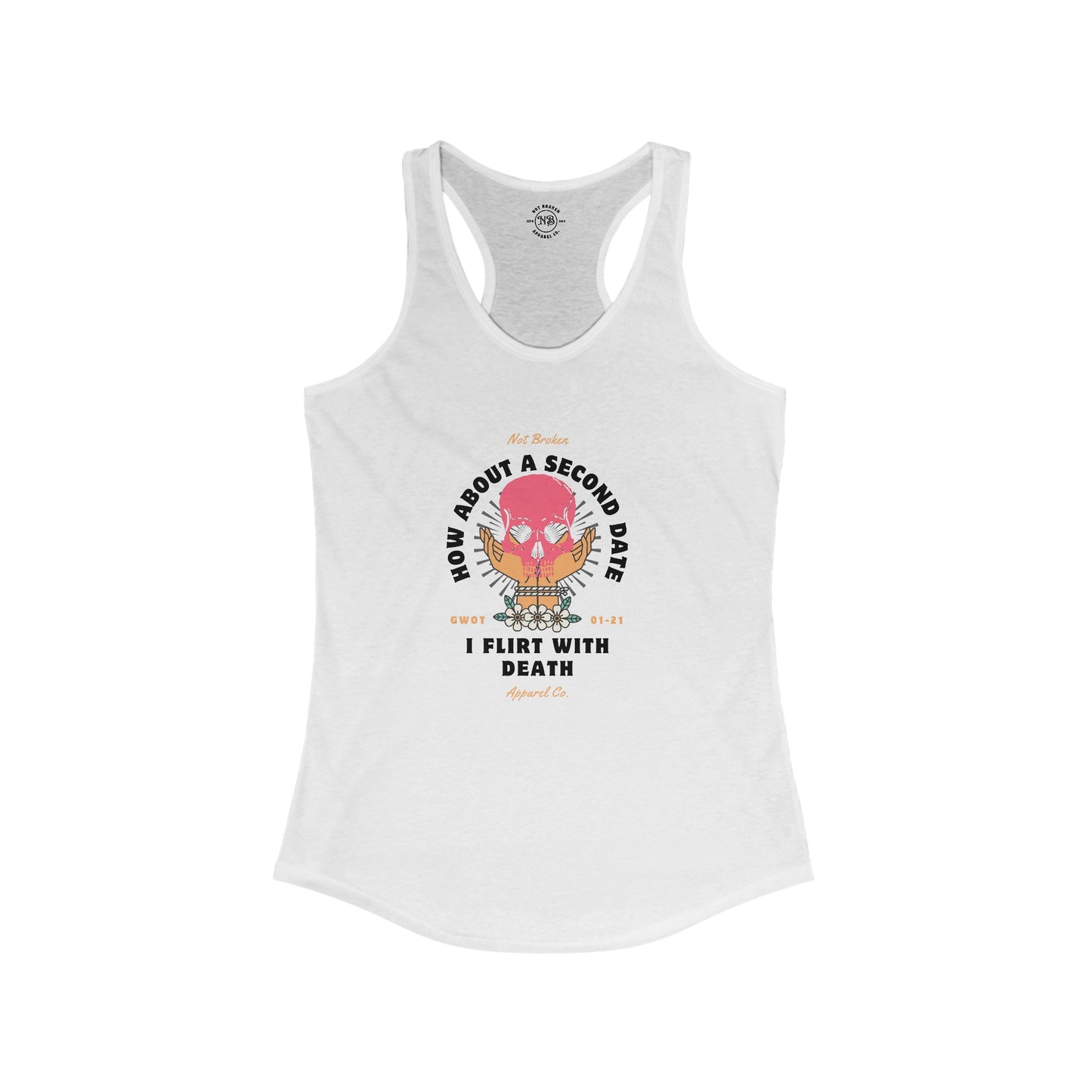 Second Date Racerback Tank