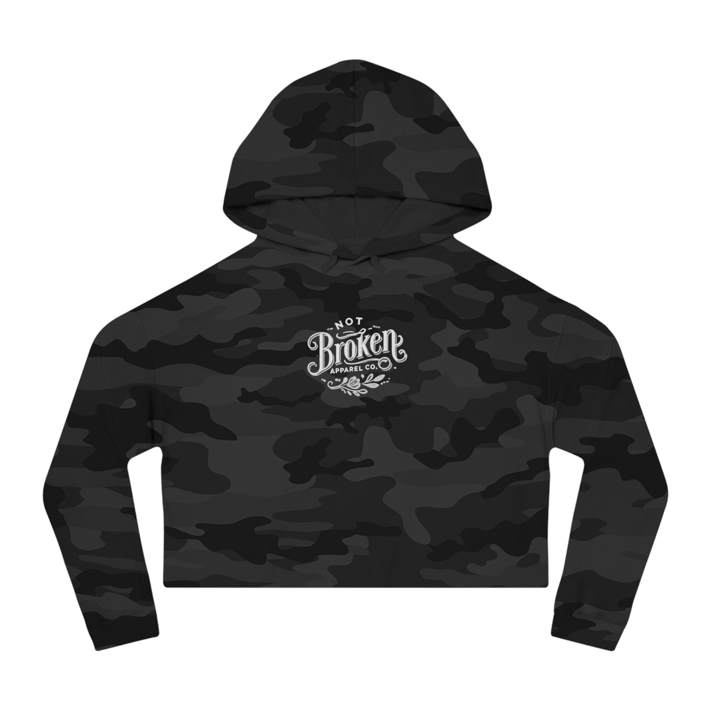 Women’s Not Broken Cropped Hoodie