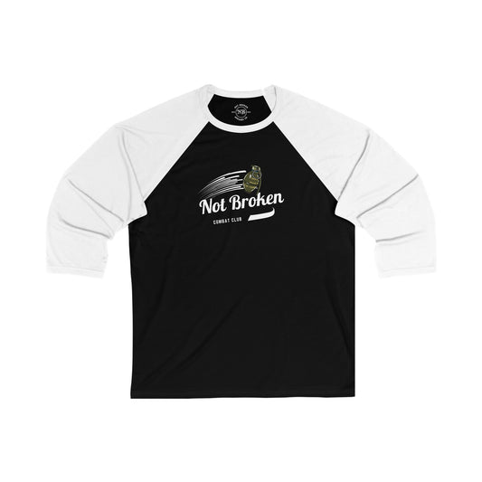 Frag Out 3\4 Sleeve Baseball Tee
