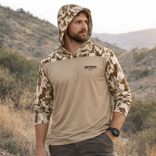 Not Broken desert Camo-Sport Lightweight Hoodie